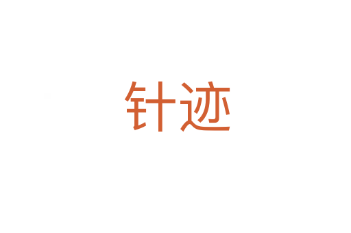 针迹