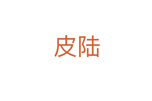 皮陆