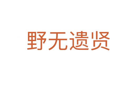 野无遗贤