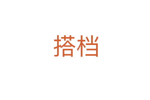 搭档