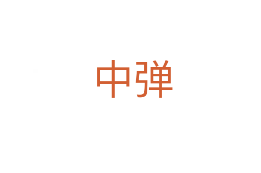 中弹