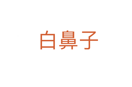 白鼻子