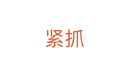 紧抓