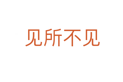 见所不见