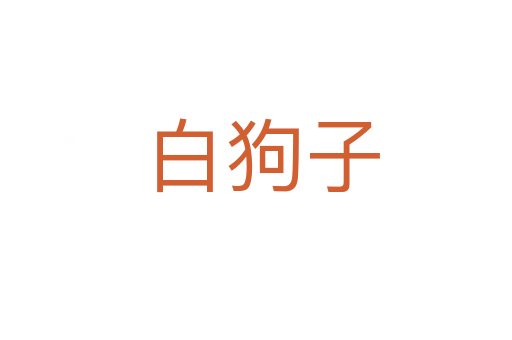 白狗子