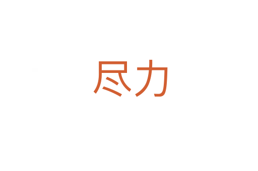 尽力