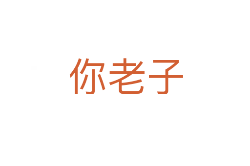 你老子