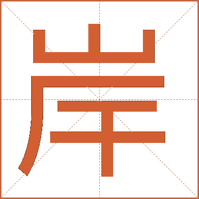 岸