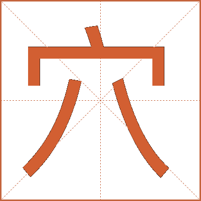 穴